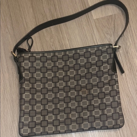 Nine West Stylish Brown Patterned Shoulder Bag (READ DESCRIPTION) - Picture 1 of 15